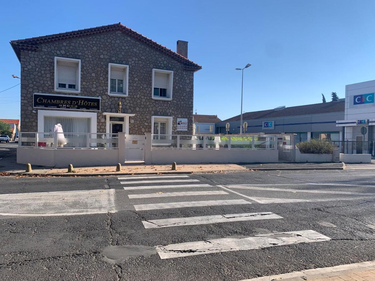 Le Marty Bed & Breakfast Narbonne Bagian luar foto